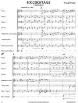 Six Cocktails - Music Box - Pascal Proust - Partition